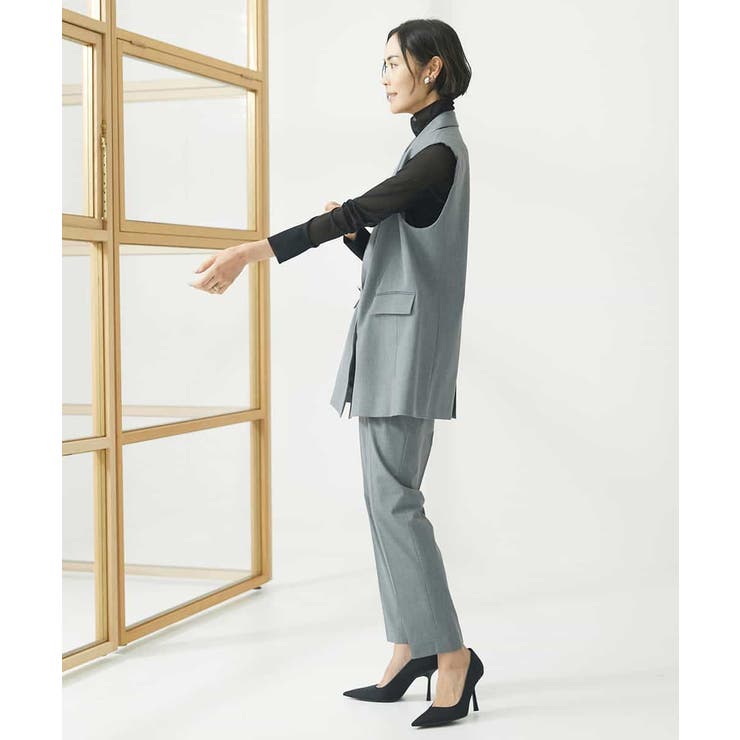 ストレッチテーパードパンツ(セットアップ対応) | MICHEL KLEIN | 詳細画像10 