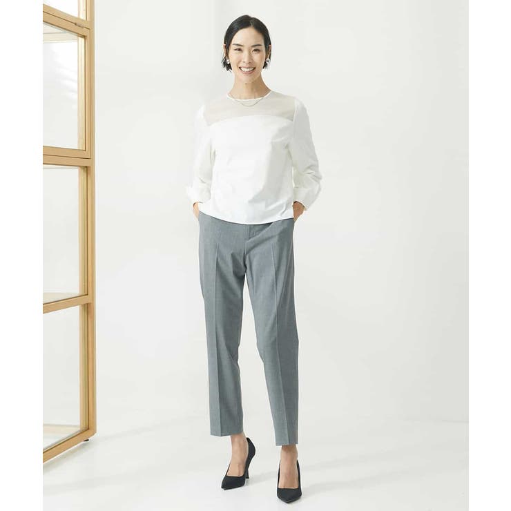 ストレッチテーパードパンツ(セットアップ対応) | MICHEL KLEIN | 詳細画像12 