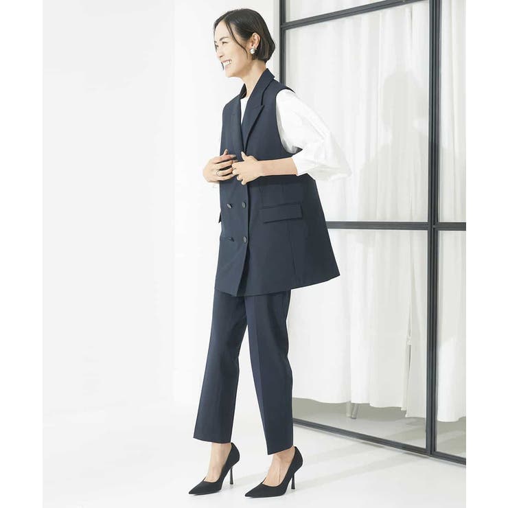 ストレッチテーパードパンツ(セットアップ対応) | MICHEL KLEIN | 詳細画像22 