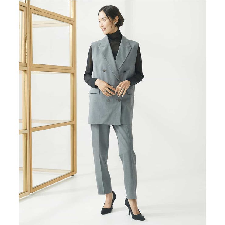 ストレッチテーパードパンツ(セットアップ対応) | MICHEL KLEIN | 詳細画像9 