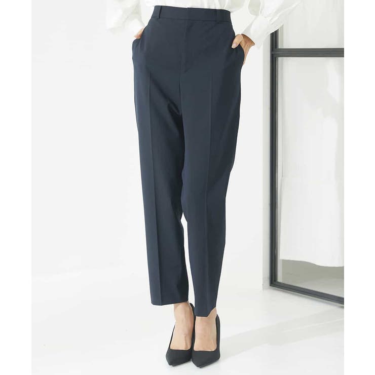 ネイビー(57) | ストレッチテーパードパンツ(セットアップ対応) | MICHEL KLEIN