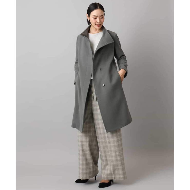 2WAYストレッチチェックワイドパンツ | MICHEL KLEIN | 詳細画像26 