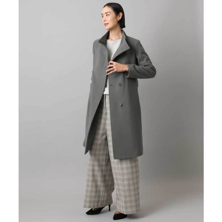 2WAYストレッチチェックワイドパンツ | MICHEL KLEIN | 詳細画像27 