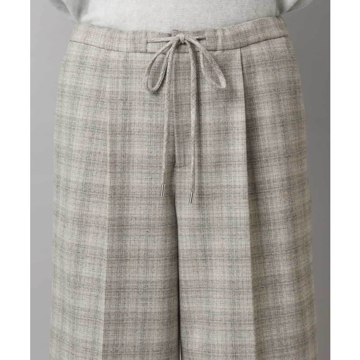 2WAYストレッチチェックワイドパンツ | MICHEL KLEIN | 詳細画像36 