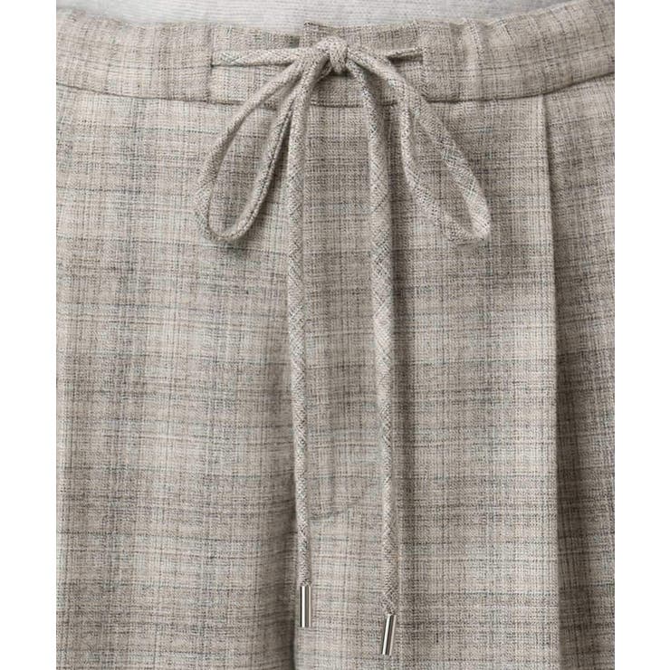 2WAYストレッチチェックワイドパンツ | MICHEL KLEIN | 詳細画像49 