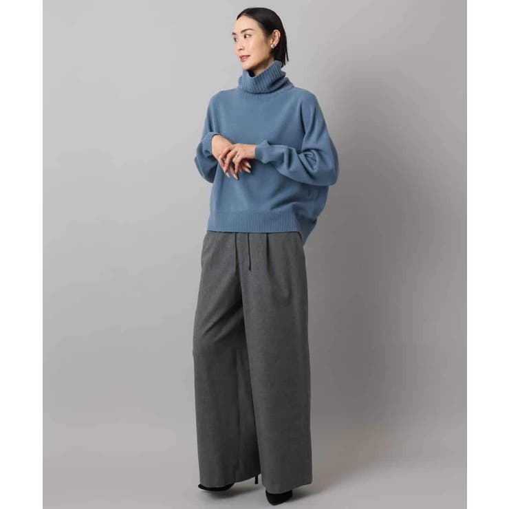 2WAYストレッチワイドパンツ | MICHEL KLEIN | 詳細画像10 