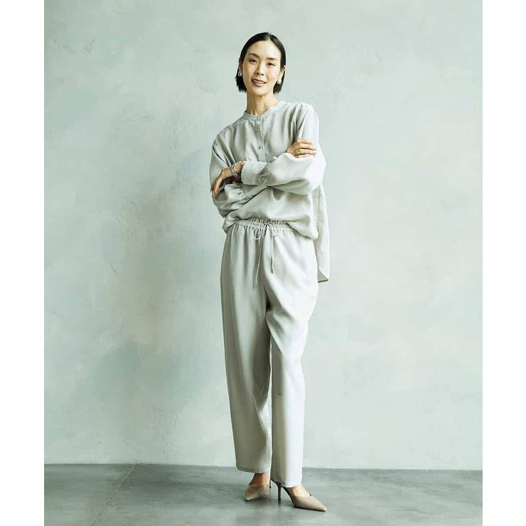 [セットアップ対応]コージーパンツ | MICHEL KLEIN | 詳細画像4 