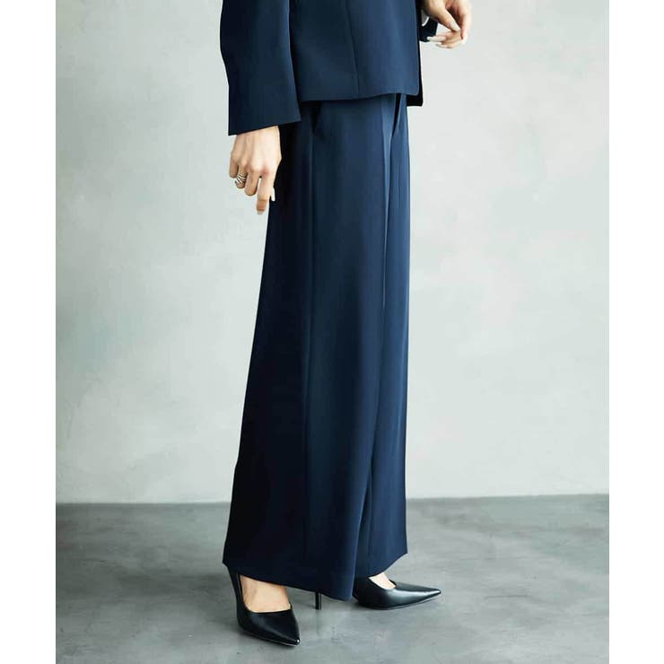 [セットアップ対応]ワイドパンツ | MICHEL KLEIN | 詳細画像2 