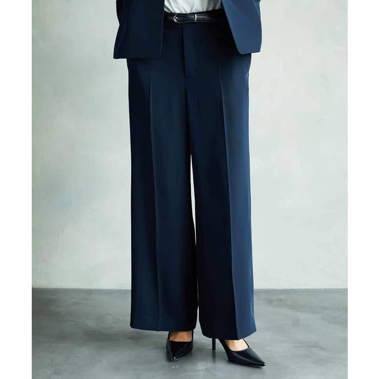ネイビー | [セットアップ対応]ワイドパンツ | MICHEL KLEIN