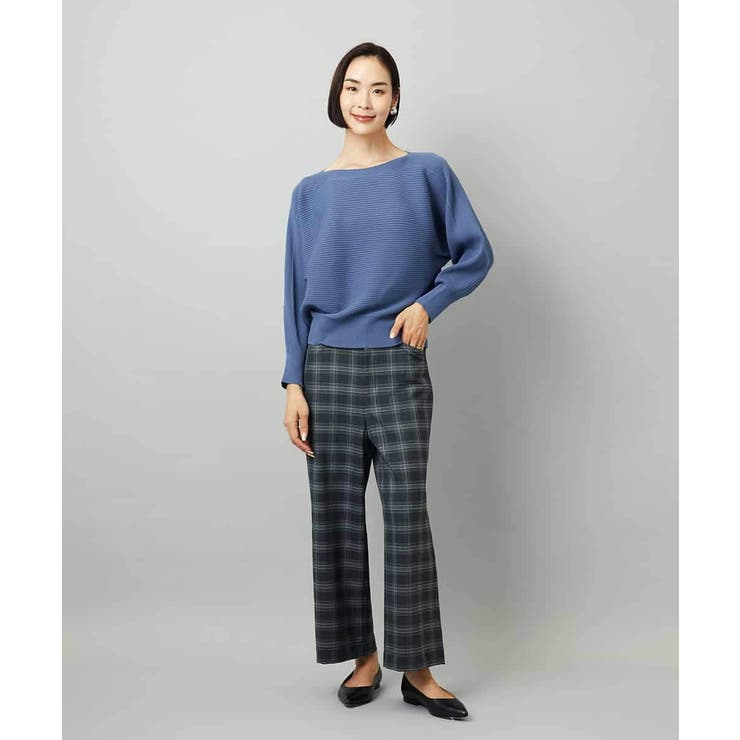 [定番人気]ストレッチ裏起毛ワイドパンツ | MICHEL KLEIN | 詳細画像10 