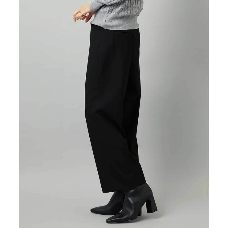 [定番人気]ストレッチ裏起毛ワイドパンツ | MICHEL KLEIN | 詳細画像18 