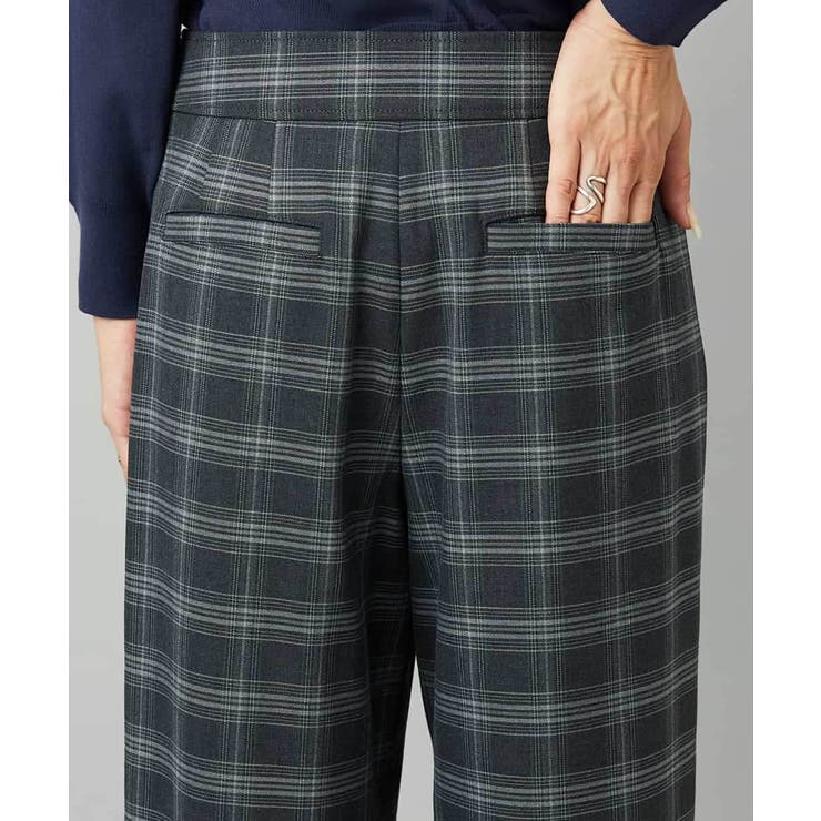 [定番人気]ストレッチ裏起毛ワイドパンツ | MICHEL KLEIN | 詳細画像27 