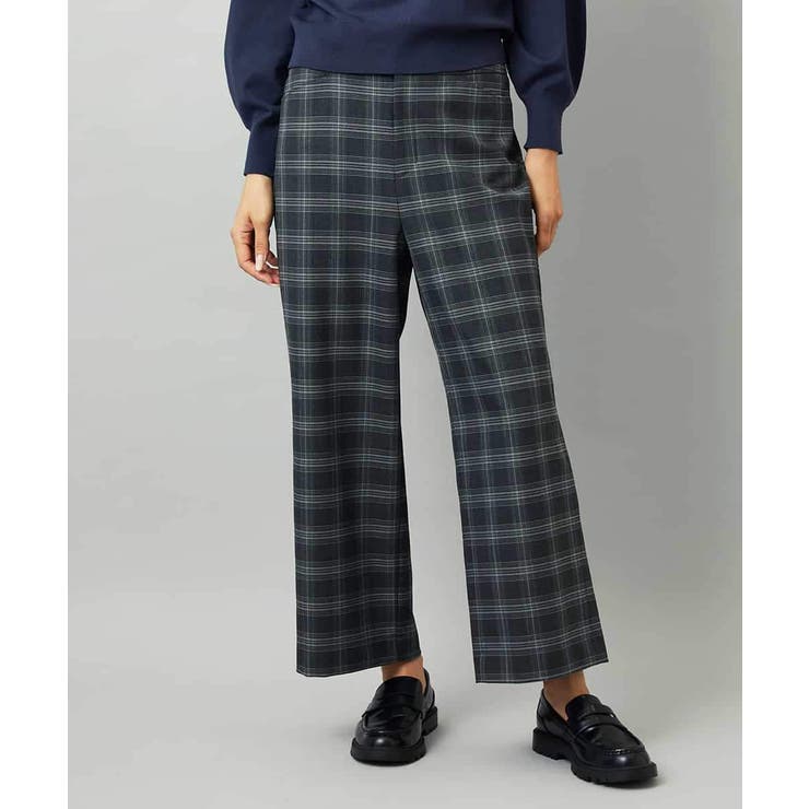 [定番人気]ストレッチ裏起毛ワイドパンツ | MICHEL KLEIN | 詳細画像6 