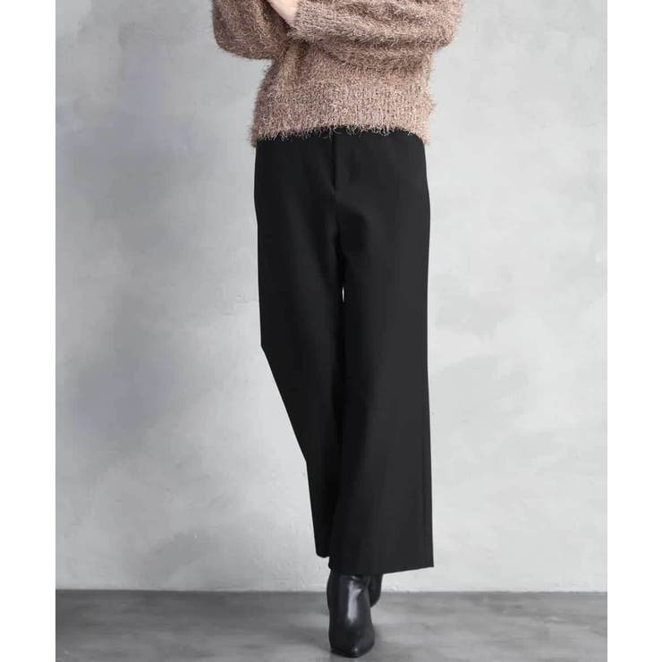 ［定番人気/新色追加］裏起毛ワイドクロップドパンツ(機能素材) | MICHEL KLEIN | 詳細画像54 
