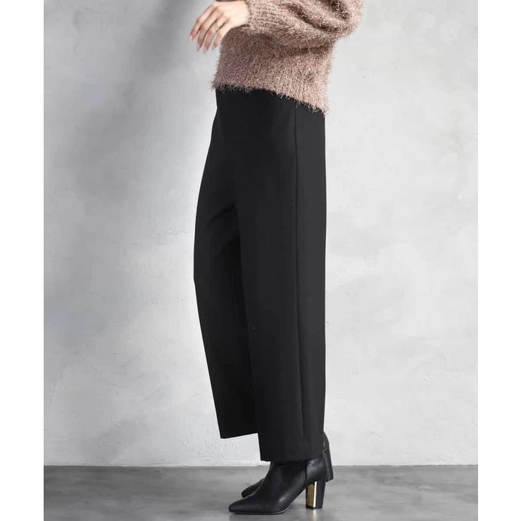 ［定番人気/新色追加］裏起毛ワイドクロップドパンツ(機能素材) | MICHEL KLEIN | 詳細画像55 