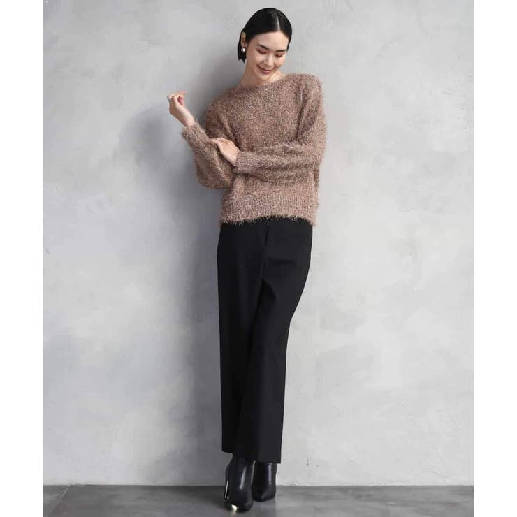 ［定番人気/新色追加］裏起毛ワイドクロップドパンツ(機能素材) | MICHEL KLEIN | 詳細画像56 