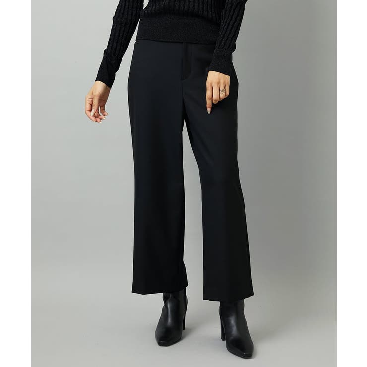 ［定番人気/新色追加］裏起毛ワイドクロップドパンツ(機能素材) | MICHEL KLEIN | 詳細画像59 