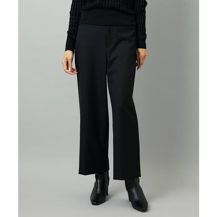 ［定番人気/新色追加］裏起毛ワイドクロップドパンツ(機能素材) | MICHEL KLEIN | 詳細画像60 