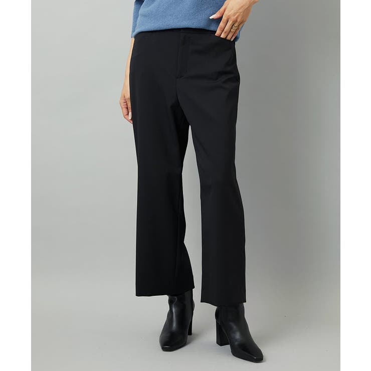 ［定番人気/新色追加］裏起毛ワイドクロップドパンツ(機能素材) | MICHEL KLEIN | 詳細画像65 