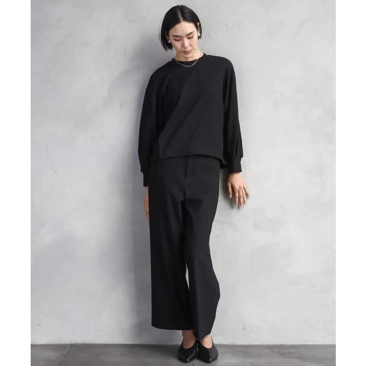 ［定番人気/新色追加］裏起毛ワイドクロップドパンツ(機能素材) | MICHEL KLEIN | 詳細画像74 