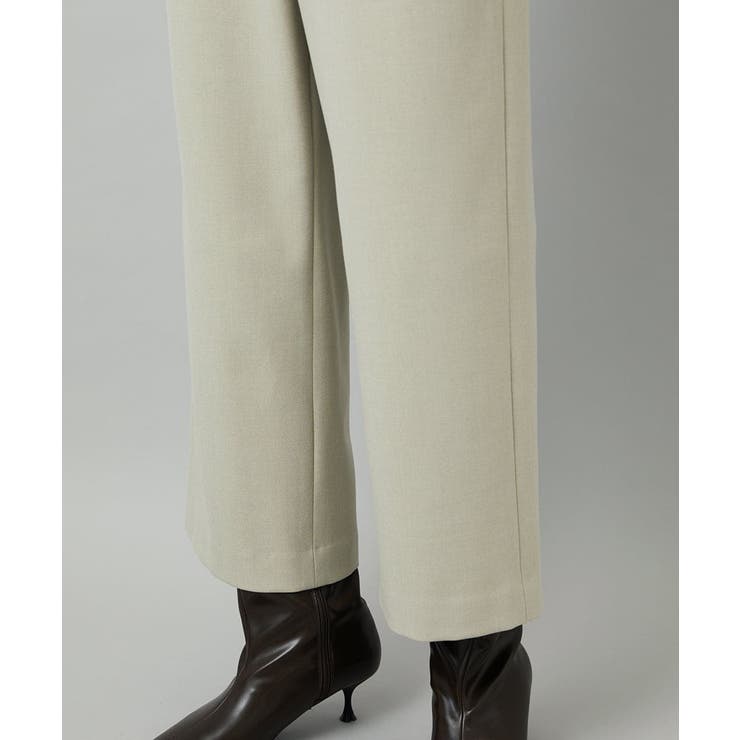 ［定番人気/新色追加］裏起毛ワイドクロップドパンツ(機能素材) | MICHEL KLEIN | 詳細画像81 