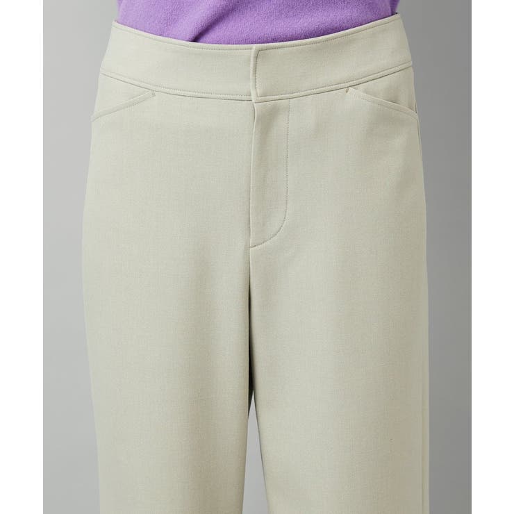 ［定番人気/新色追加］裏起毛ワイドクロップドパンツ(機能素材) | MICHEL KLEIN | 詳細画像82 