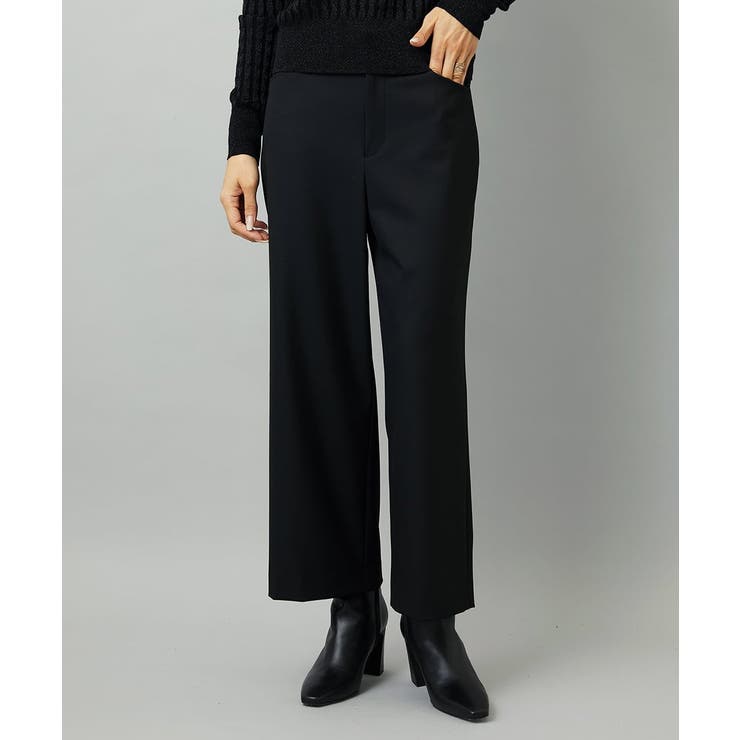 ［定番人気/新色追加］裏起毛ワイドクロップドパンツ(機能素材) | MICHEL KLEIN | 詳細画像87 