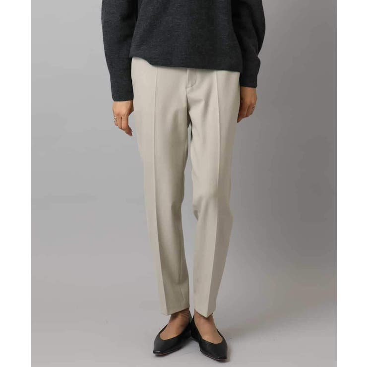 ［定番素材］裏起毛ストレッチテーパードパンツ(機能素材) | MICHEL KLEIN | 詳細画像12 