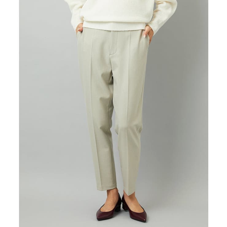 ［定番素材］裏起毛ストレッチテーパードパンツ(機能素材) | MICHEL KLEIN | 詳細画像19 