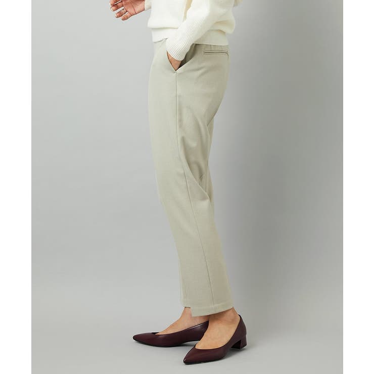 ［定番素材］裏起毛ストレッチテーパードパンツ(機能素材) | MICHEL KLEIN | 詳細画像20 