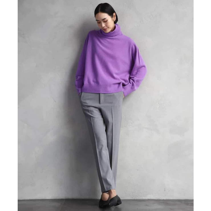 ［定番素材］裏起毛ストレッチテーパードパンツ(機能素材) | MICHEL KLEIN | 詳細画像28 