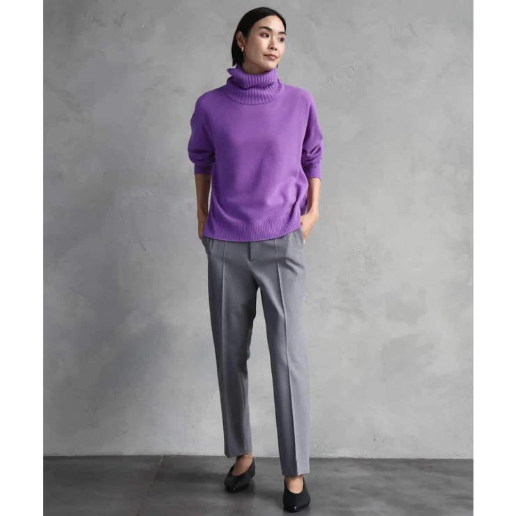 ［定番素材］裏起毛ストレッチテーパードパンツ(機能素材) | MICHEL KLEIN | 詳細画像29 