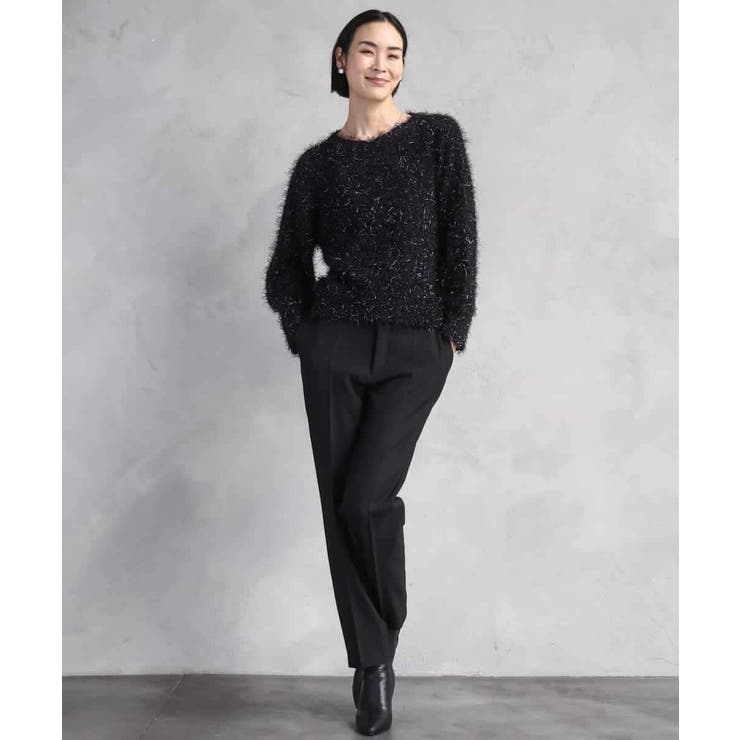 ［定番素材］裏起毛ストレッチテーパードパンツ(機能素材) | MICHEL KLEIN | 詳細画像53 