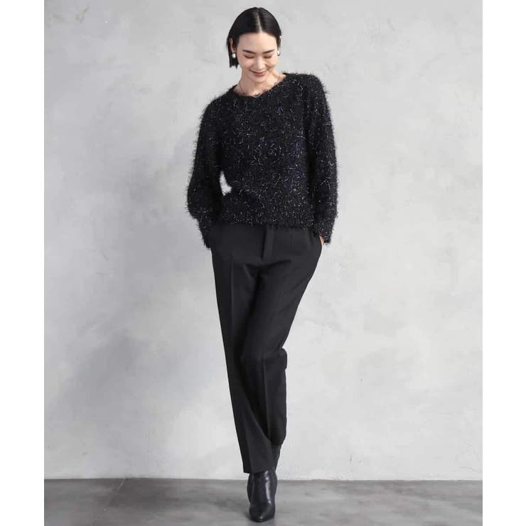 ［定番素材］裏起毛ストレッチテーパードパンツ(機能素材) | MICHEL KLEIN | 詳細画像54 