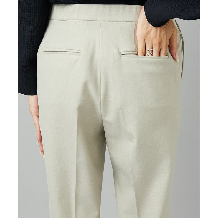 ［定番素材］裏起毛ストレッチテーパードパンツ(機能素材) | MICHEL KLEIN | 詳細画像58 