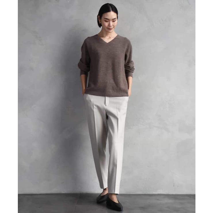 ［定番素材］裏起毛ストレッチテーパードパンツ(機能素材) | MICHEL KLEIN | 詳細画像6 