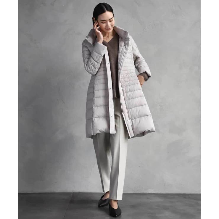 ［定番素材］裏起毛ストレッチテーパードパンツ(機能素材) | MICHEL KLEIN | 詳細画像8 