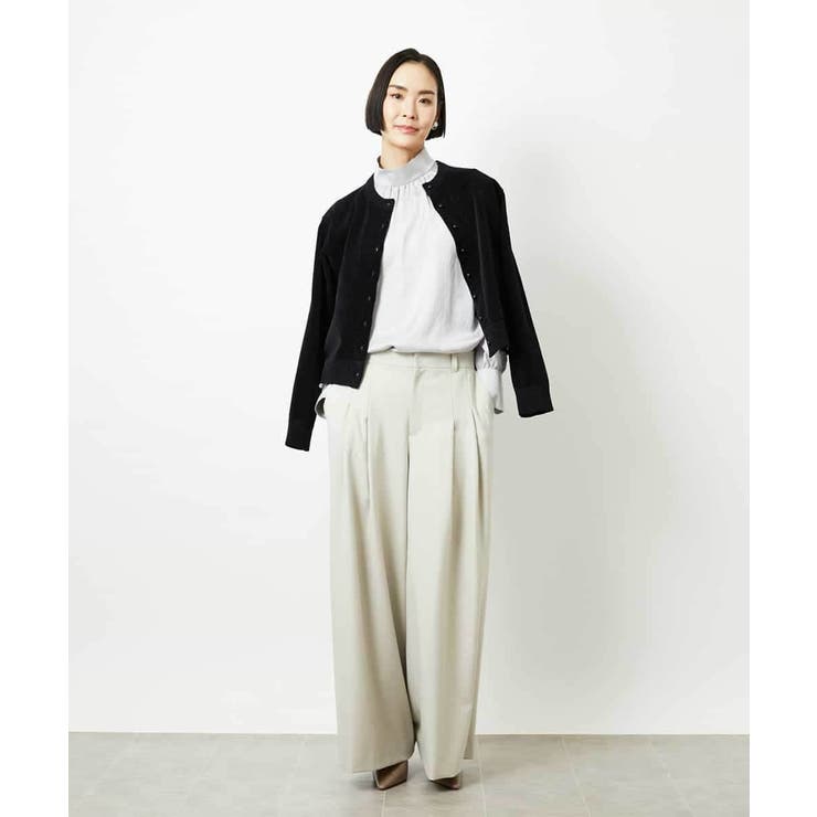 2タックワイドパンツ | MICHEL KLEIN | 詳細画像4 