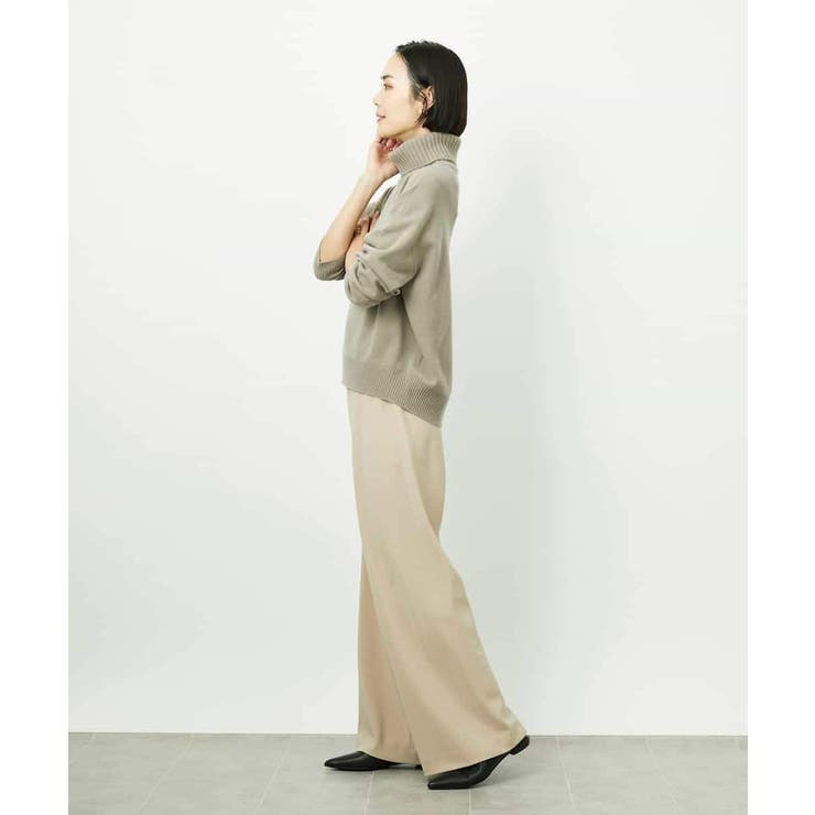 [コージーボトム]シームレスワイドパンツ | MICHEL KLEIN | 詳細画像13 