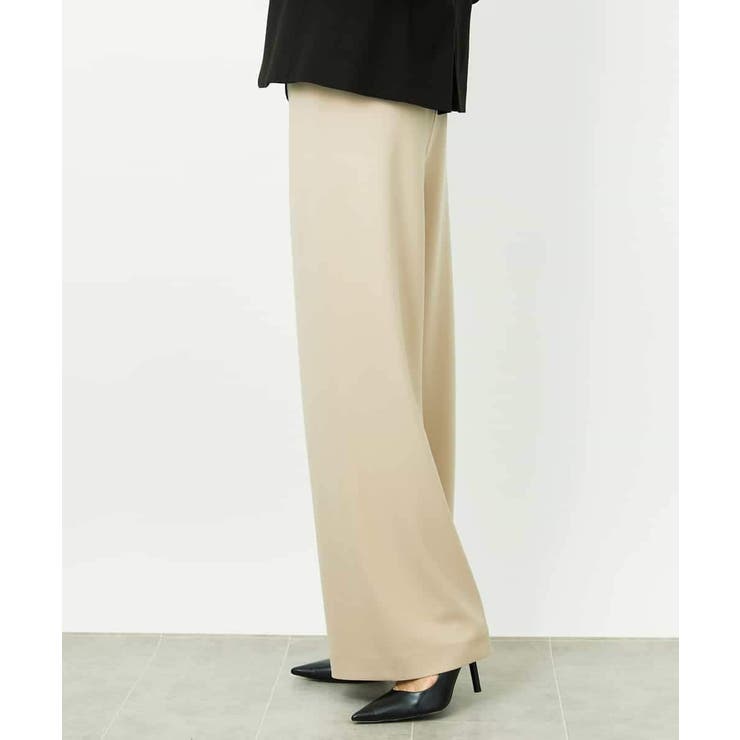 [コージーボトム]シームレスワイドパンツ | MICHEL KLEIN | 詳細画像16 