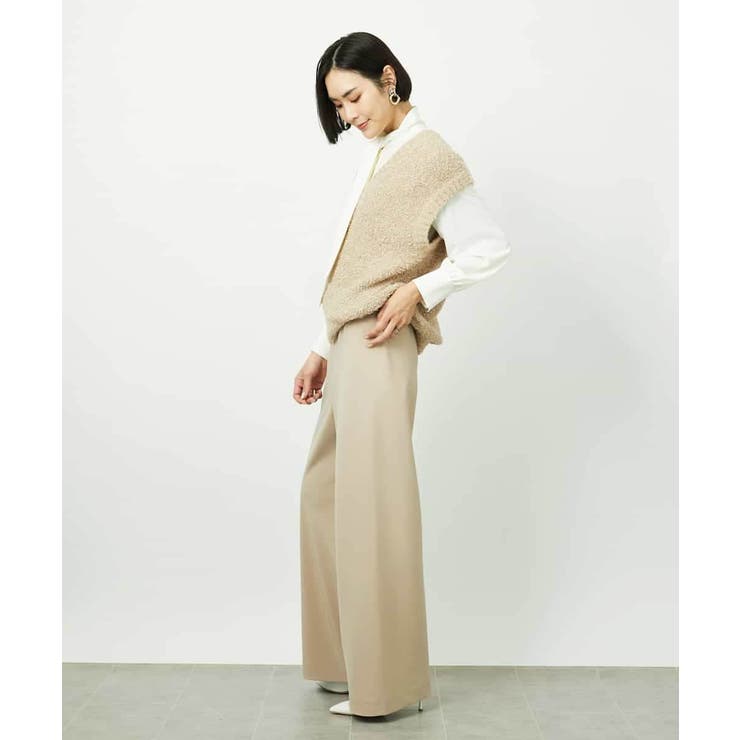 [コージーボトム]シームレスワイドパンツ | MICHEL KLEIN | 詳細画像27 