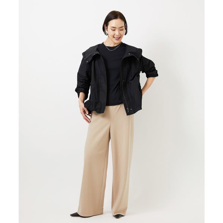 [コージーボトム]シームレスワイドパンツ | MICHEL KLEIN | 詳細画像28 