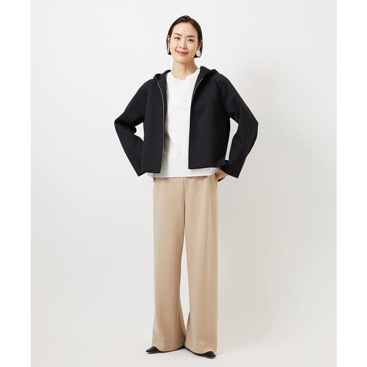 [コージーボトム]シームレスワイドパンツ | MICHEL KLEIN | 詳細画像3 