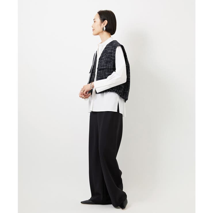 [コージーボトム]シームレスワイドパンツ | MICHEL KLEIN | 詳細画像38 