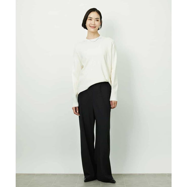 [コージーボトム]シームレスワイドパンツ | MICHEL KLEIN | 詳細画像43 