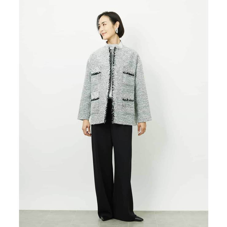 [コージーボトム]シームレスワイドパンツ | MICHEL KLEIN | 詳細画像49 