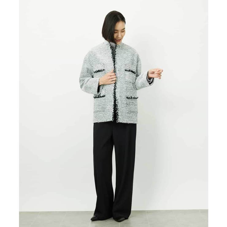 [コージーボトム]シームレスワイドパンツ | MICHEL KLEIN | 詳細画像50 