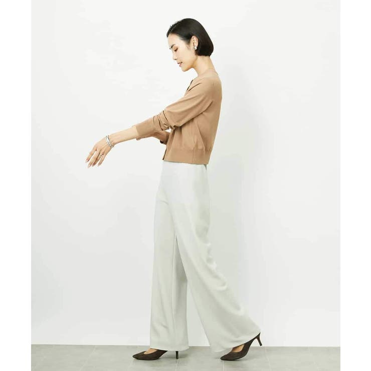 [コージーボトム]シームレスワイドパンツ | MICHEL KLEIN | 詳細画像58 