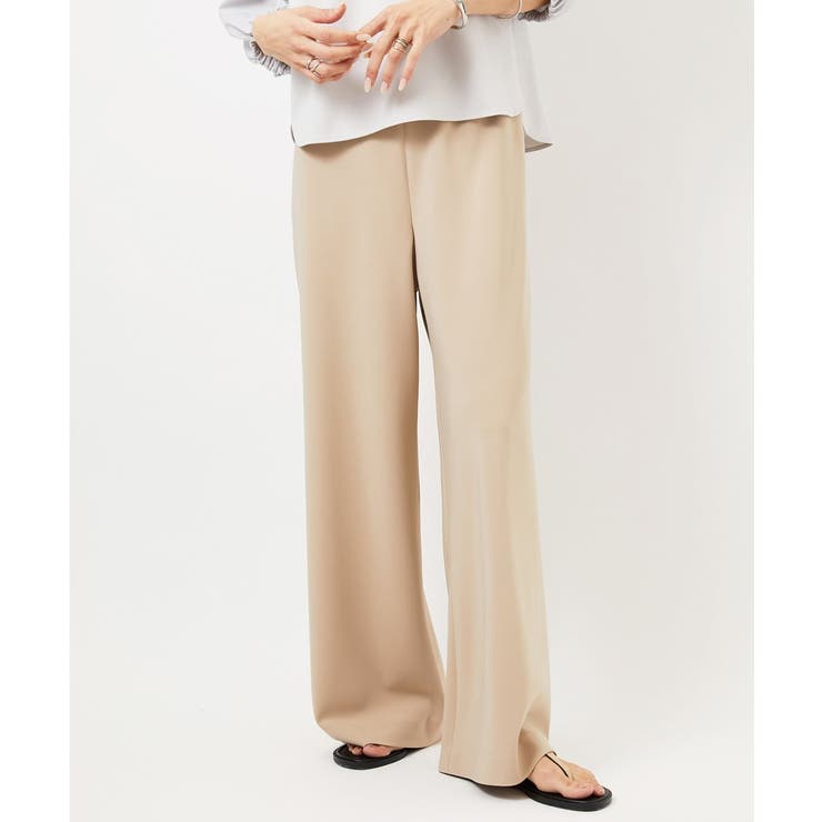 [コージーボトム]シームレスワイドパンツ | MICHEL KLEIN | 詳細画像6 