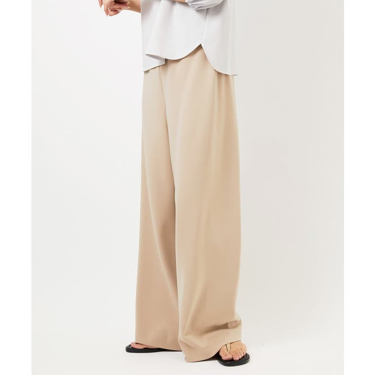 [コージーボトム]シームレスワイドパンツ | MICHEL KLEIN | 詳細画像7 